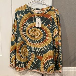Hailey & Co Long Sleeve Tye Die Shirt